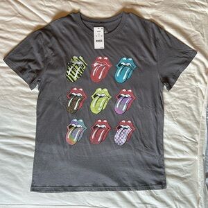 Large dark grey graphic tee from Target